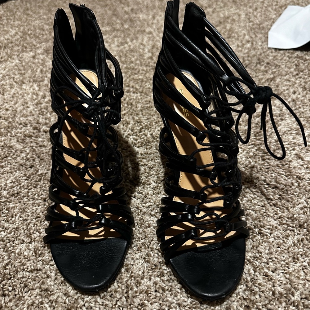 Express wedge heels size 8